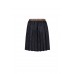 NoBell NoelB pleated half long skirt Q109-3704